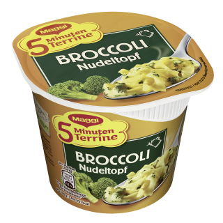 Maggi 5 Minuten Terrine Broccoli Nudeltopf - 50 g Becher