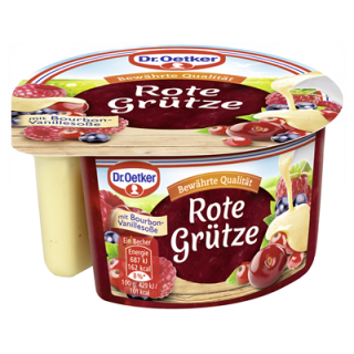 Dr.Oetker Fruchtgrütze -Rote Grütze- mit...
