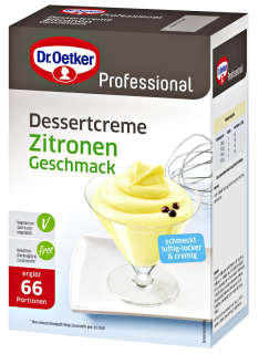 Dr. Oetker Dessertcreme Zitronengeschmack - 1,00 kg Packung