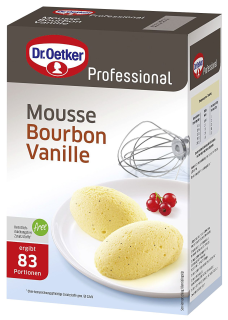 Dr. Oetker Mousse Vanille 16 % Fett - 1,00 kg Packung