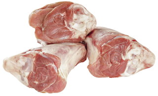 Lammhinterhaxe 2er  gefroren je kg (ca.0.8kg)