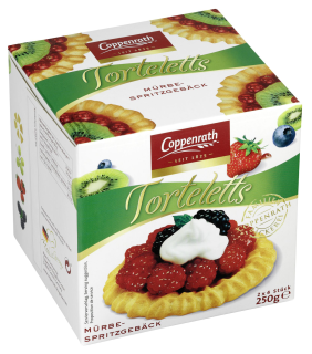 Coppenrath Mürbe Spritzgebäck Torteletts - 250...
