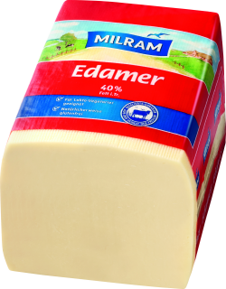 Milram Edamer Schnittkäse, 40 % Fett ca. 3 kg...