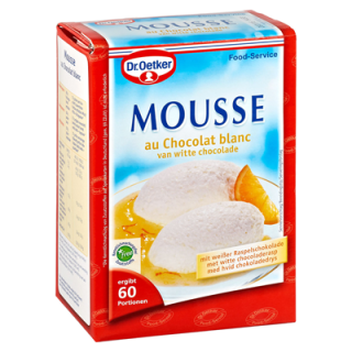 Y Dr.Oetker Dessert Mousse au Chocolat Blanc 1kg