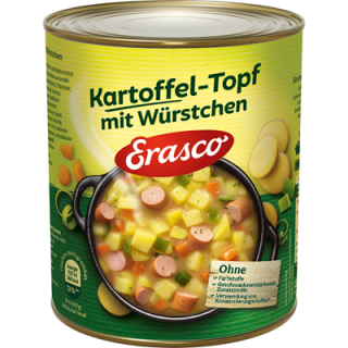 Erasco Eintopf -Kartoffeltopf mit Würstchen- 800 g