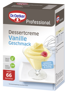 Dr. Oetker Dessertcreme Vanille - 1,00 kg Packung