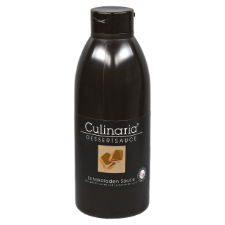 Culinaria Schokoladen Sauce 1,8 % Fett - 1,00 kg Flasche