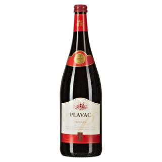 Mazedonien Plavac Rotwein trocken 1 l Flasche