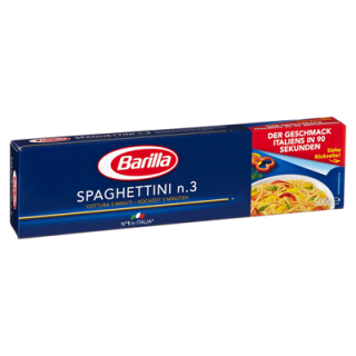 BARILLA PASTA KLASSIK SPAGHETTINI NO.3 500G
