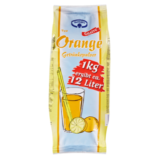 Krüger Gastro Getränkepulver -Orange- 1000g