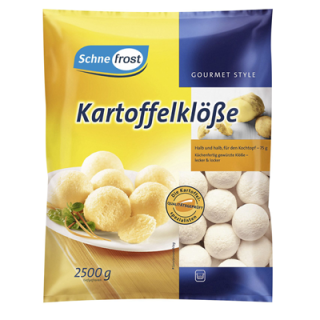 Schne-frost Kartoffelklöße tiefgefroren - 2,50...