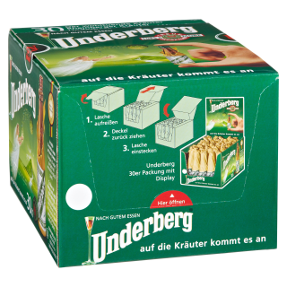 Underberg Kräuterlikör 44% / 30x0.02L