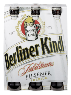 Berliner Kindl Jubiläums Pilsener - 6 x 0,33 l Flaschen