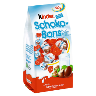 Kinder Schokolade kinder Schoko-Bons - 200 g Beutel