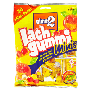 Lachgummi Nimm 2 Minis / 20 Packs 210g