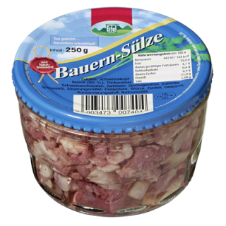 Eifeler Bauernsülze aus Schweinefleisch 250 g Glas