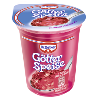Dr.Oetker Götterspeise Himbeer 0 % Fett  150 g