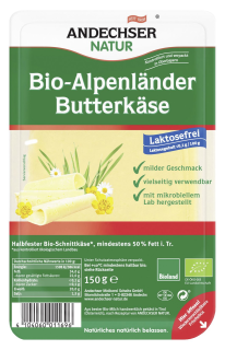 Andechser Natur Bio Alpenländer Butterkäse 50 %...