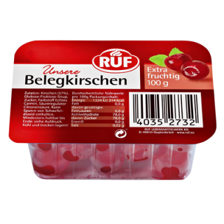 Belegkirschen Rot 100 g