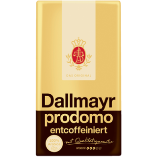 Dallmayr Prodomo entcoffeiniert, gemahlen, vak.-verpackt...