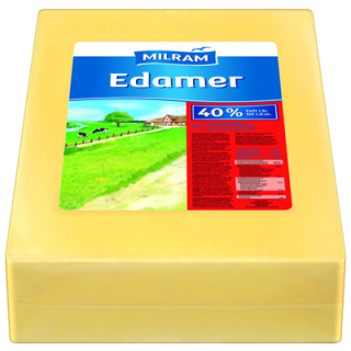Milram Edamer Schnittkäse, 40 % Fett ca. 15 kg Block...