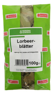 Nebona BIO Lorbeerblätter - 100 g Beutel