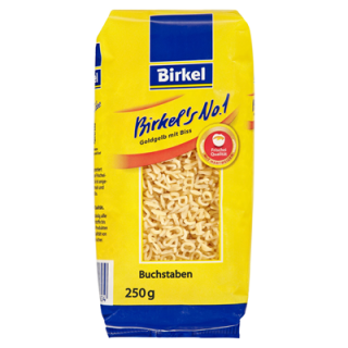 Birkel No.1 Buchstaben Nudeln 250g