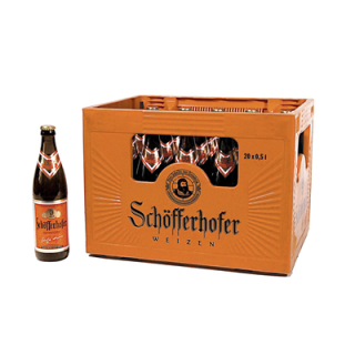 Schöfferhofer Hefeweizen Hell 20x0.5 L