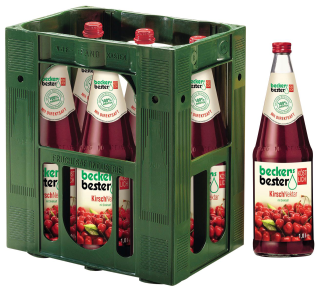 Beckers B. / Kirschnektar 6x1 L Glasflasche