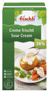 Frischli Sauerrahm 24 % Fett - 1 Faltschachtel