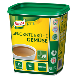 Knorr Gekörnte Brühe Gemüse - 1,00 kg Dose