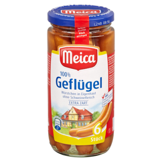 Meica Geflügelwürstchen ohne Schweinefleisch...