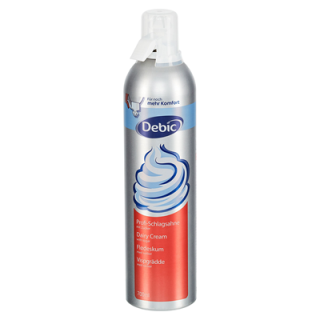 Debic Profi Sprühsahne 35 % Fett im Milchanteil, gekühlt, gesüßt - 700 ml Dose