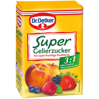 Dr. Oetker Super Gelier Zucker 3:1 - 500 g Packung