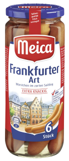 Meica Würstchen Frankfurter Art - 250 g Glas