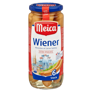Meica Wiener Würstchen im zarten Saitling, vom...