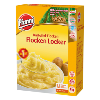 Pfanni Püree Flocken Locker 4 kg Karton