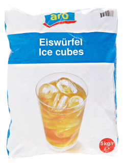 aro Eiswürfel gefroren - 5,00 kg Beutel