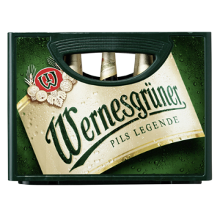 Wernesgrüner Pils - 20 x 0,50 l Flaschen
