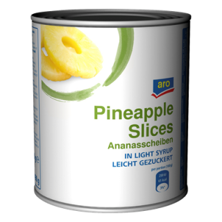 Aro Ananas Scheiben 850 ml