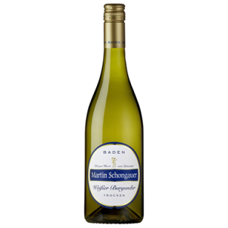 Martin Schongauer Weißer Burgunder QBA Qualitätswein 750 ml Flasche