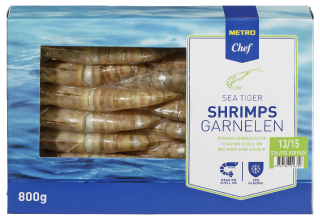 Y MQ Black Tiger Gambas 13/15 - 1kg