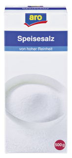 aro Speisesalz - 500 g Packung
