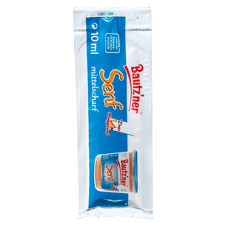 Y Bautzener Senf Mittelscharf Portionen 200x10ml