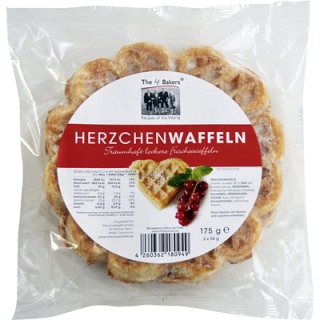 The 4 Bakers Herzchenwaffeln - 175 g