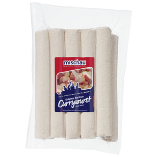 Mischau Berliner Currywurst ohne Darm, 10 Stück à 100 g 1 kg