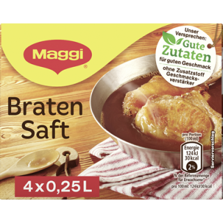 Maggi Bratensaft -  Schachtel 4x250ml