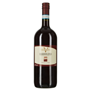 Valmarone Bardolino Rotwein DOC Qualitätswein mit kontrollierter Ursprungsbezeichnung 1,5 l Flasche