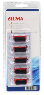Sigma Farbrollen 5er Pack