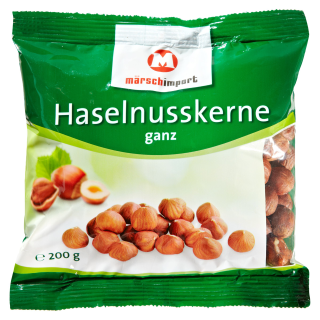 Märsch Haselnusskerne ganz 200 g
